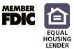 Member FDIC - Equal Housing Lender
